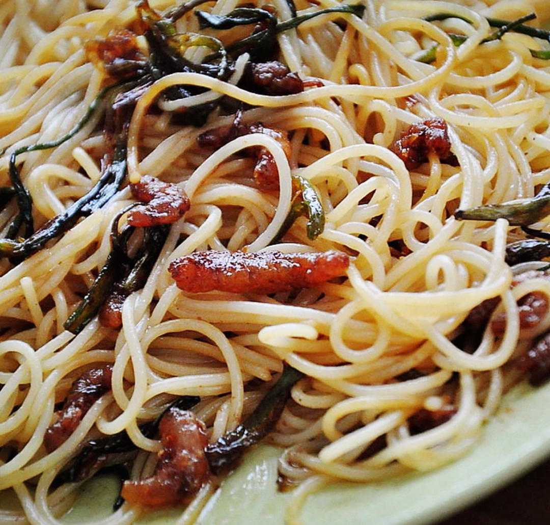 老上海本帮开洋葱油拌面｜太太乐鲜鸡汁食谱