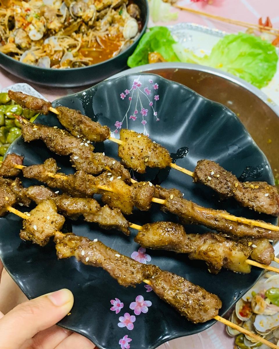 自制烤肉串（烤箱版）