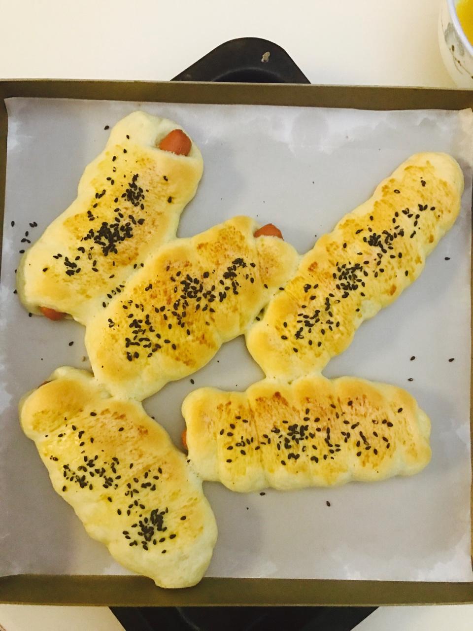 热狗面包卷