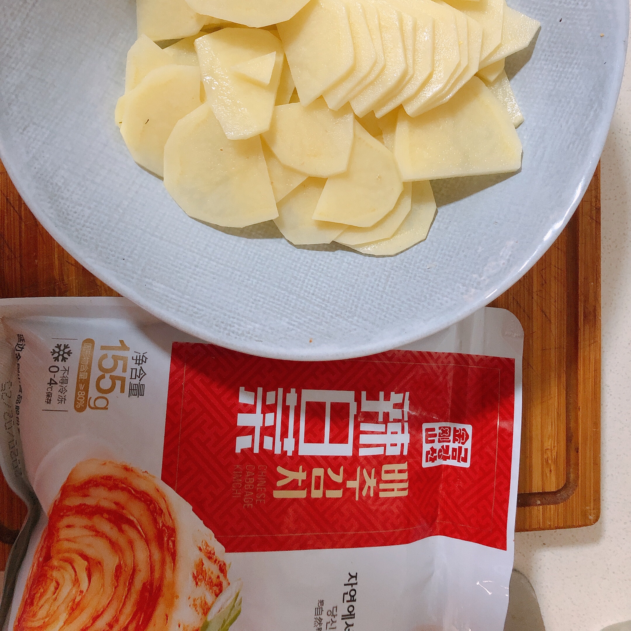 辣白菜土豆片『超级下饭菜』的做法 步骤2
