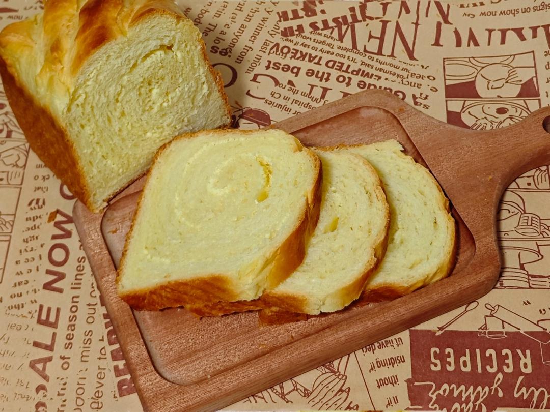 我认为最好吃的吐司🍞重磅奶油奶酪吐司（内含奶油奶酪馅料制作方法）