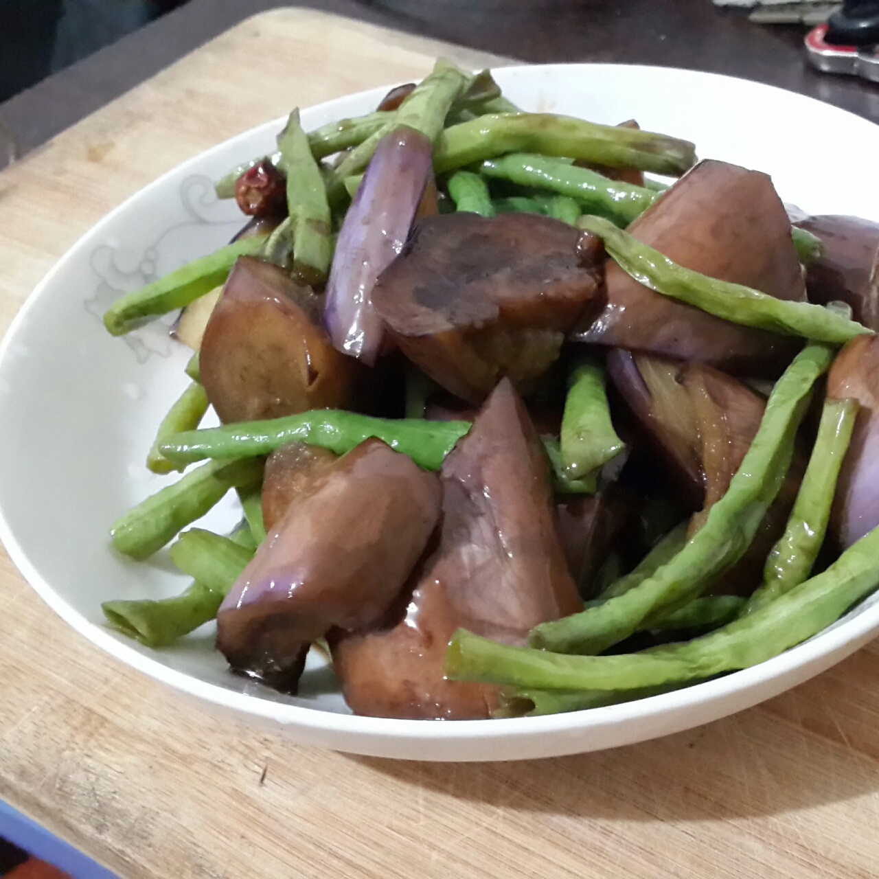 茄子豆角