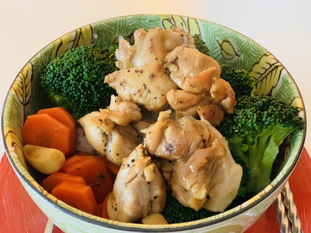 照烧鸡腿饭