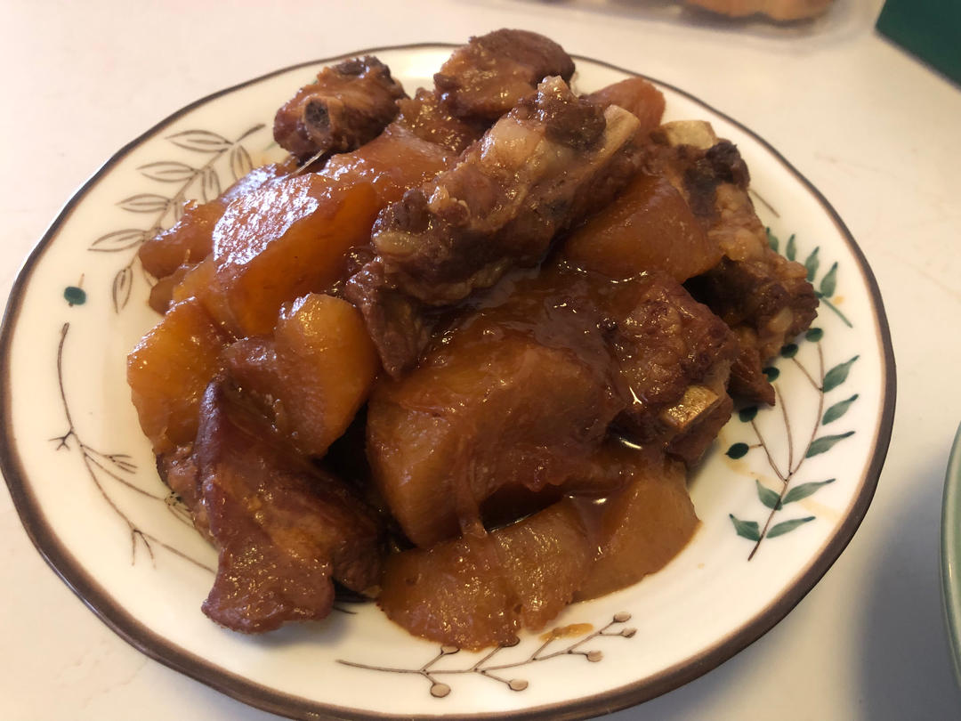 萝卜红烧排骨