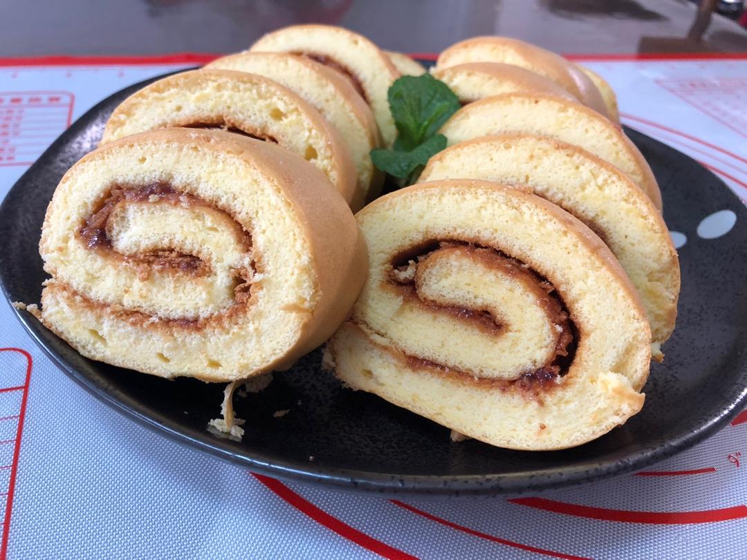 原味蛋糕卷
