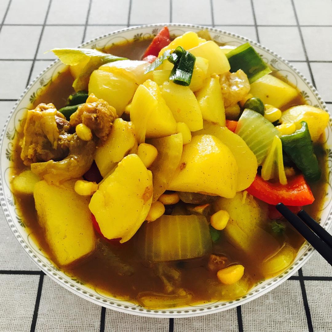 咖喱蹄筋---蹄筋的最佳打开方式之一