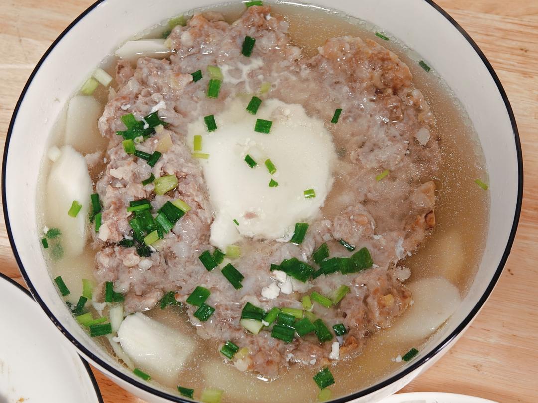 肉沫山药炖蛋（记方自用）