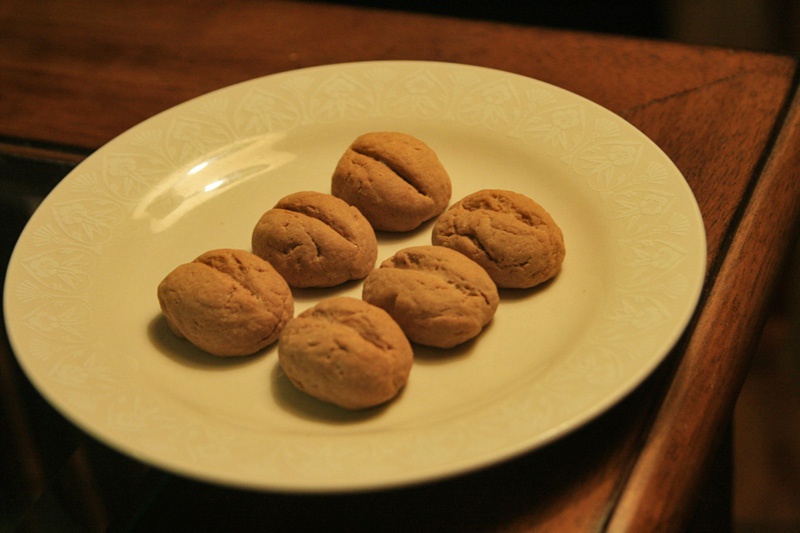 【咖啡豆豆饼干】简单的硬饼干