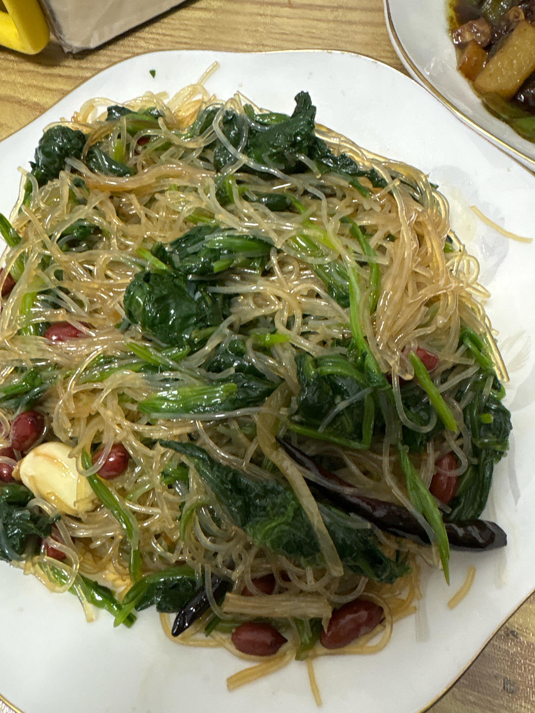 万能凉拌菜料汁（凉拌菠菜粉丝）