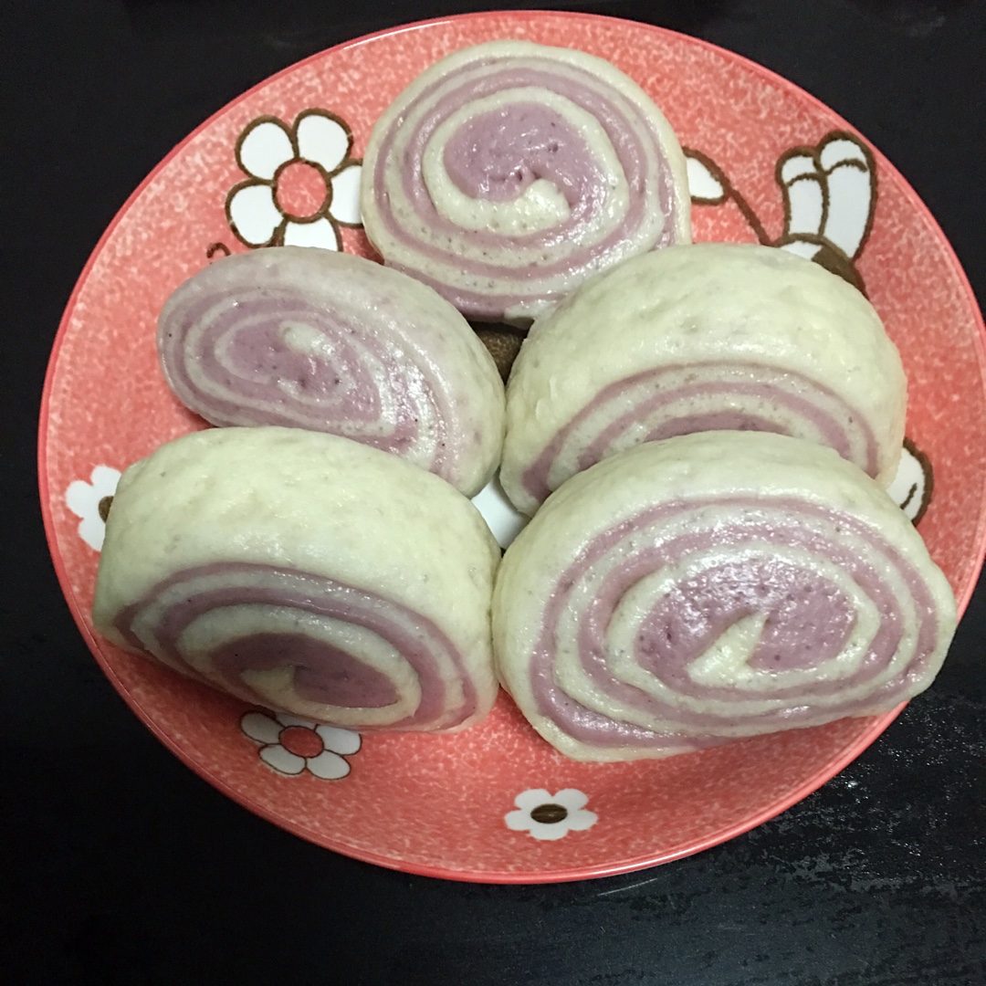 双色刀切馒头
