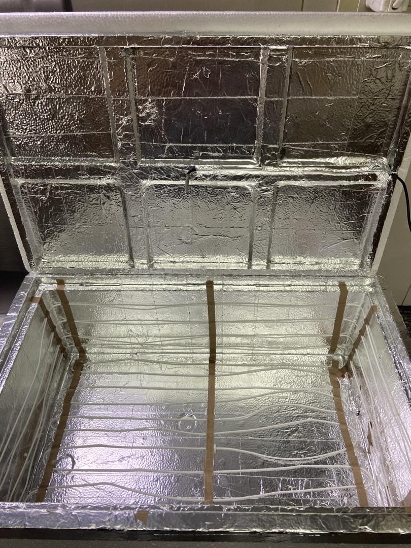 kevin妈的美味做的自制发酵箱