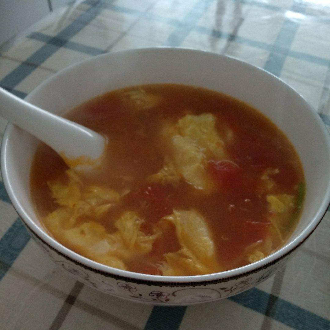 西红柿鸡蛋汤