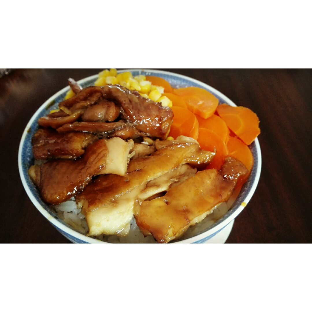照烧鸡腿饭
