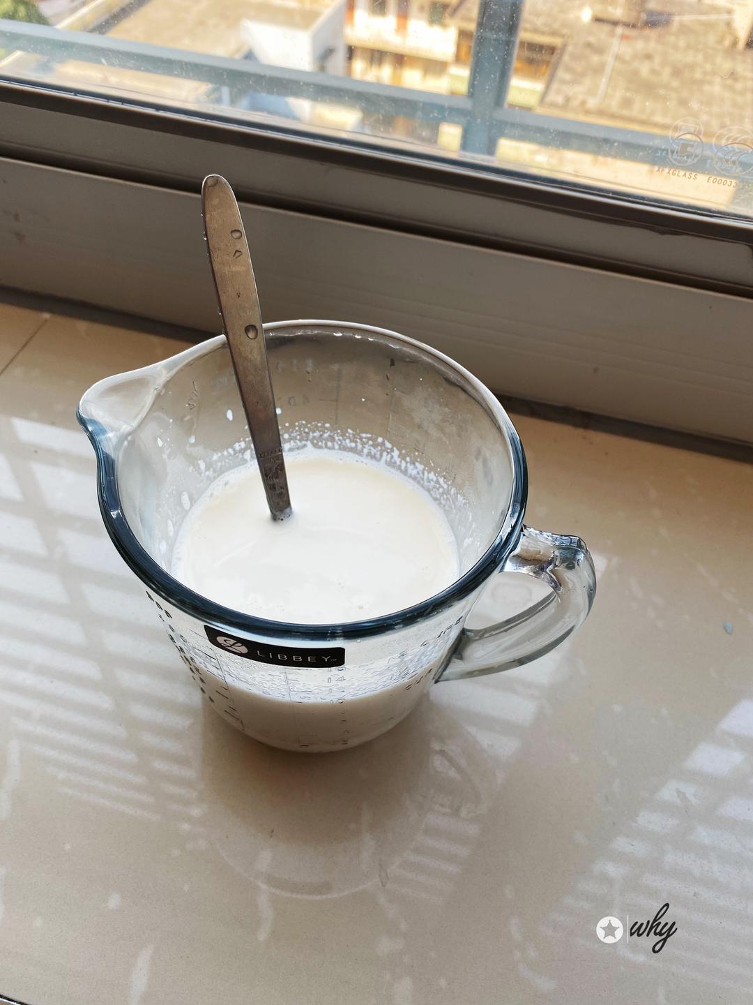 纯奶手撕吐司的做法 步骤1