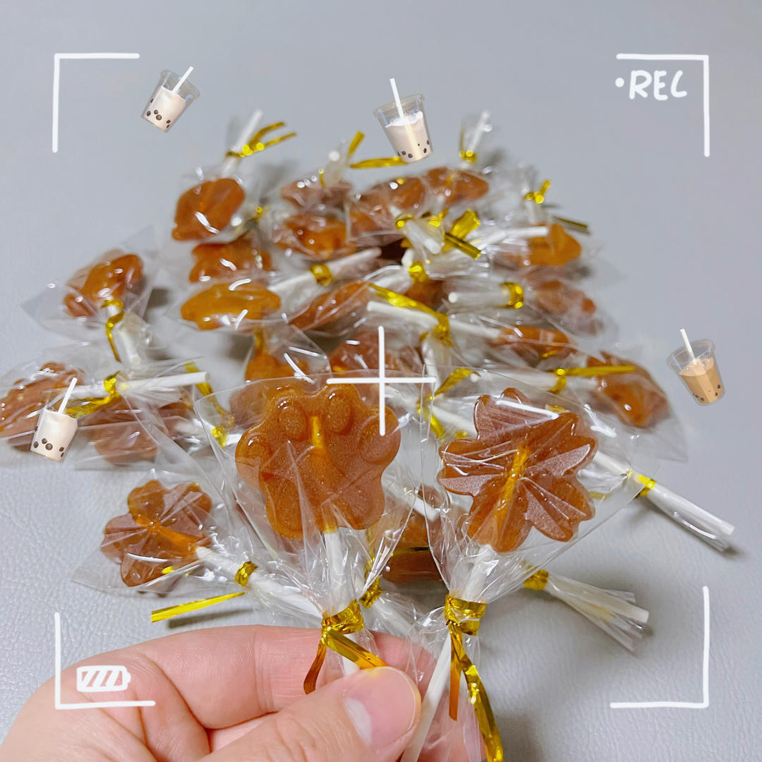 雪梨柠檬棒棒糖