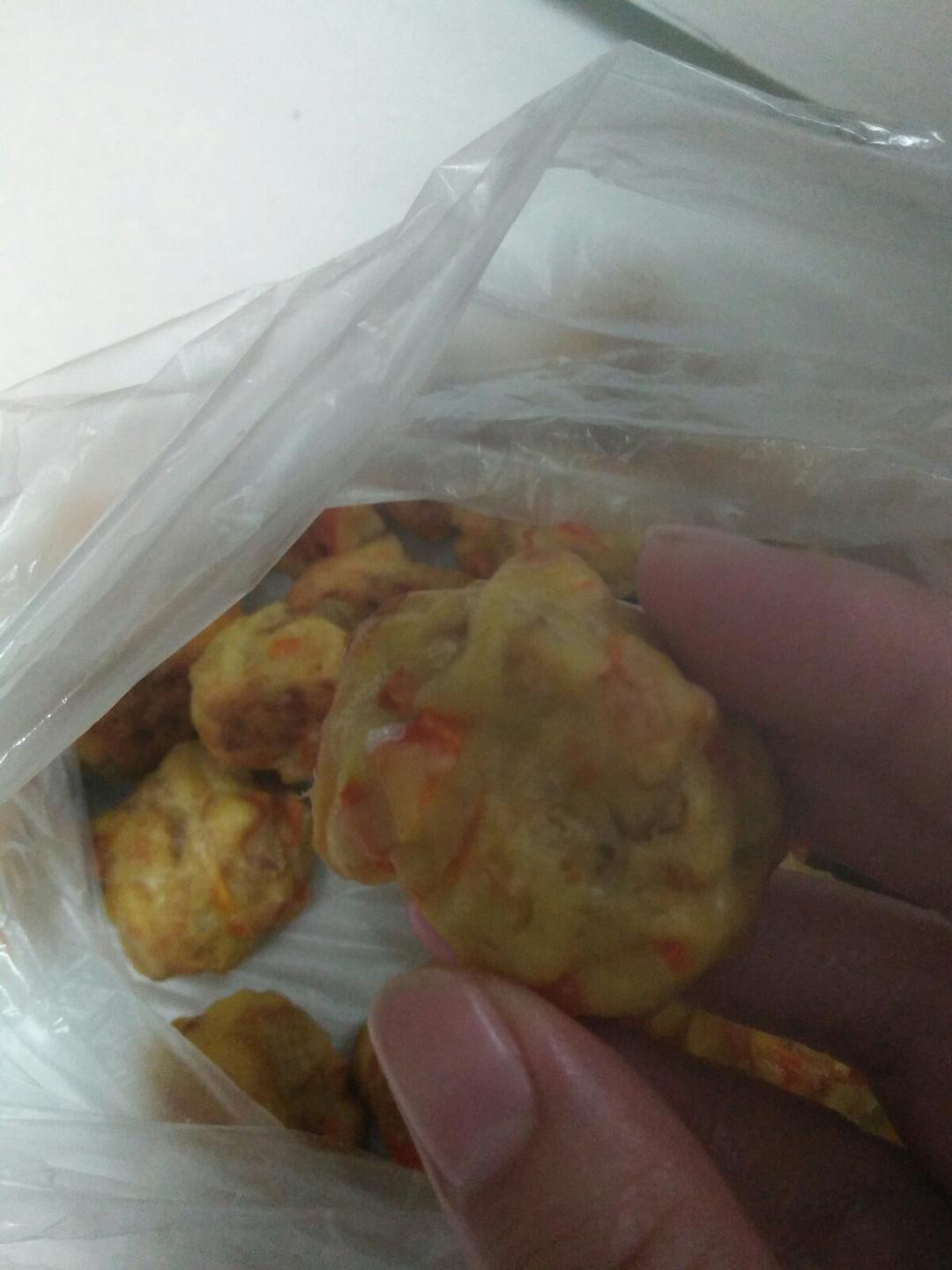 狗狗奖励零食---胡萝卜肉球