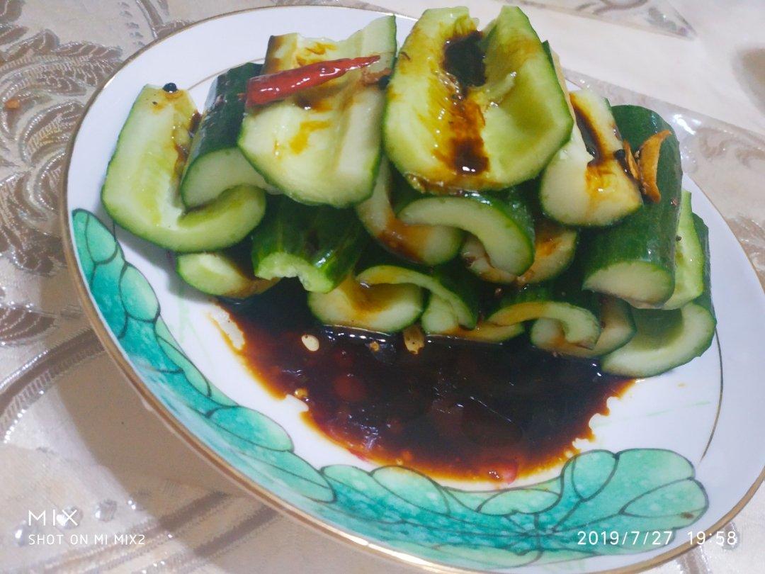 酸辣脆黄瓜条咸菜