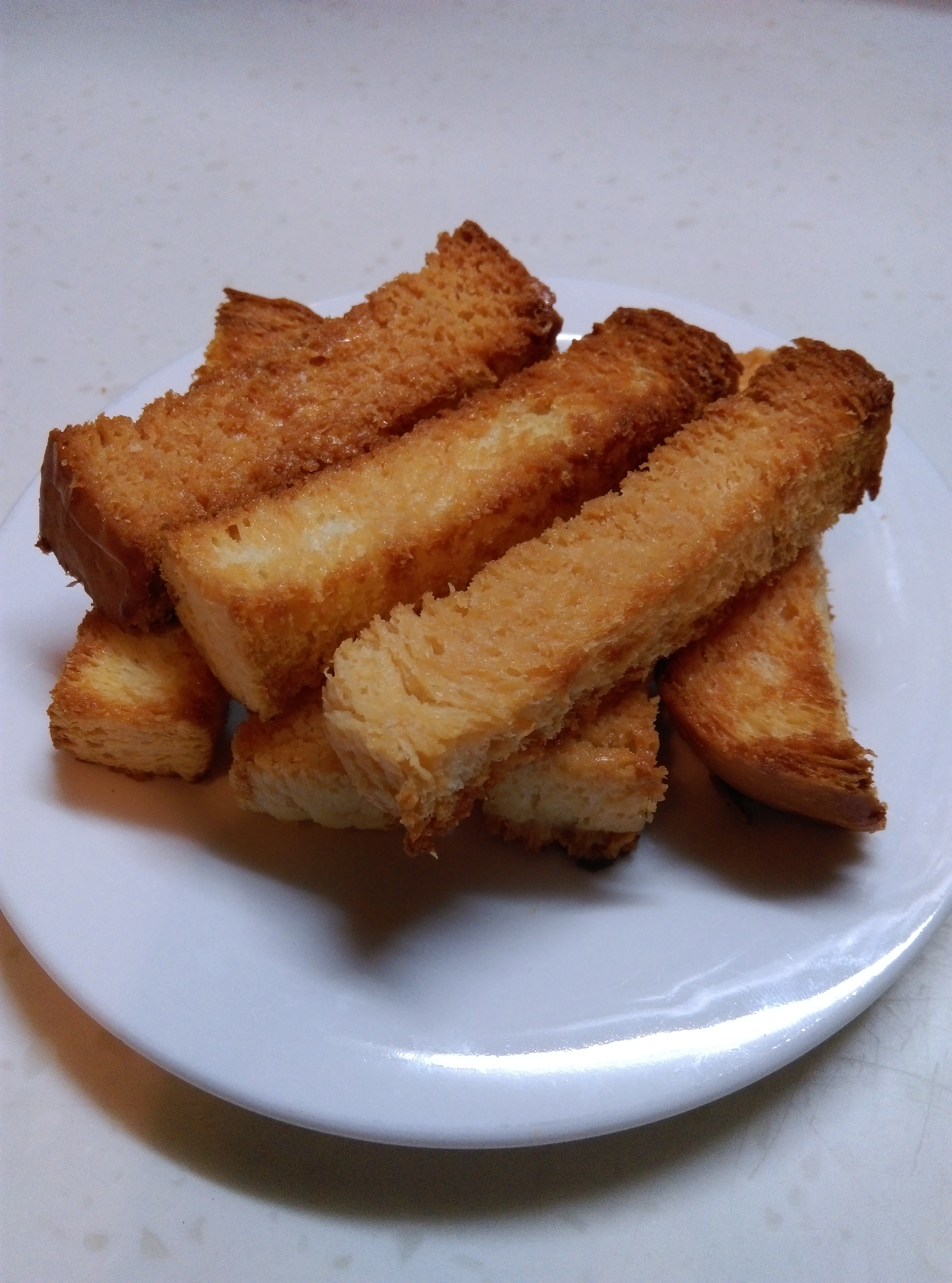 甜心咔嚓脆吐司条