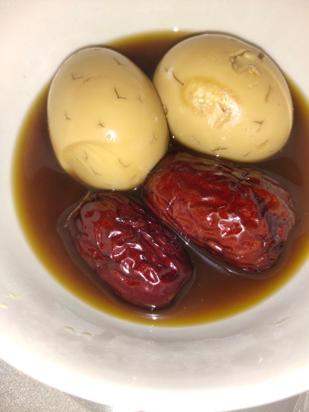 当归红枣鸡蛋汤