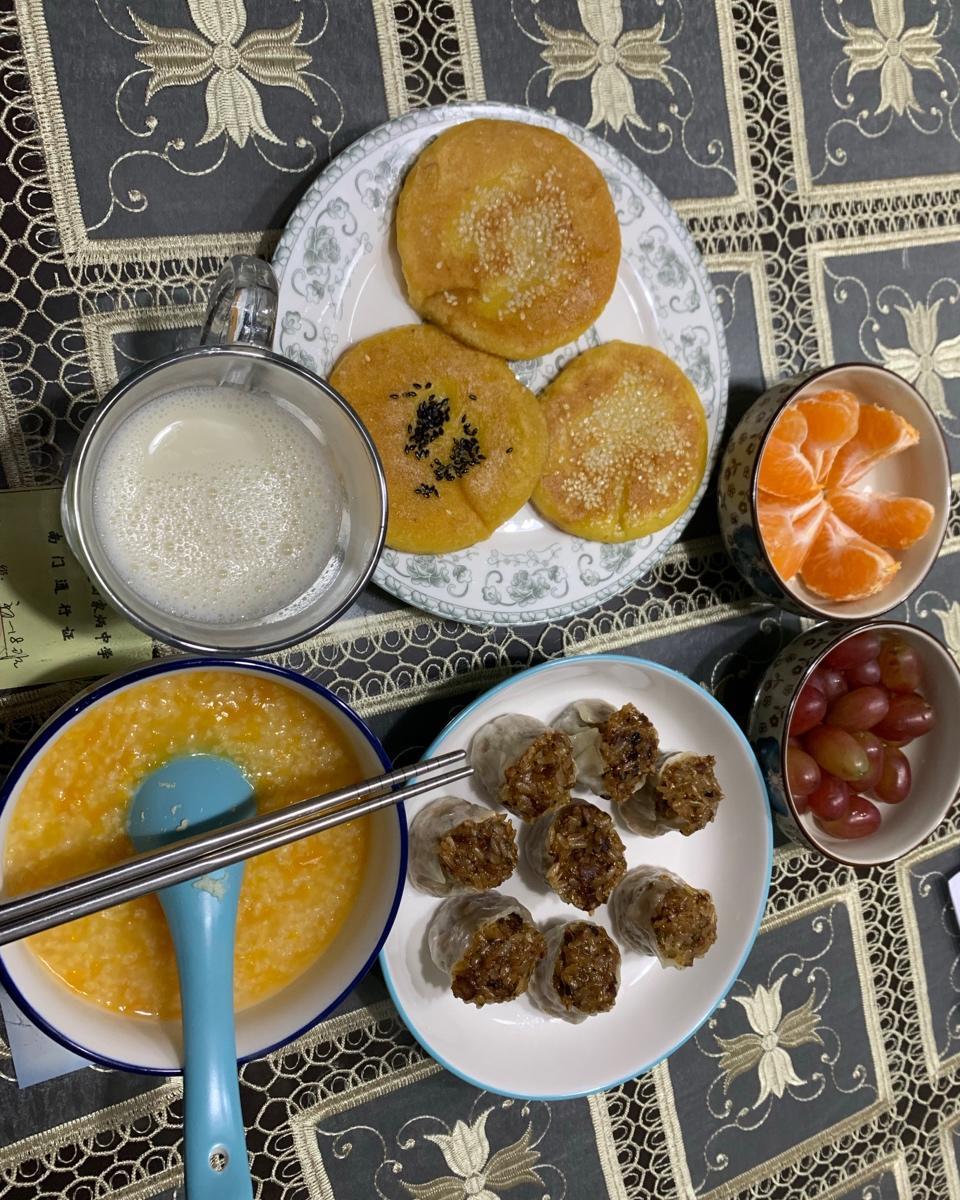 糯米红薯饼