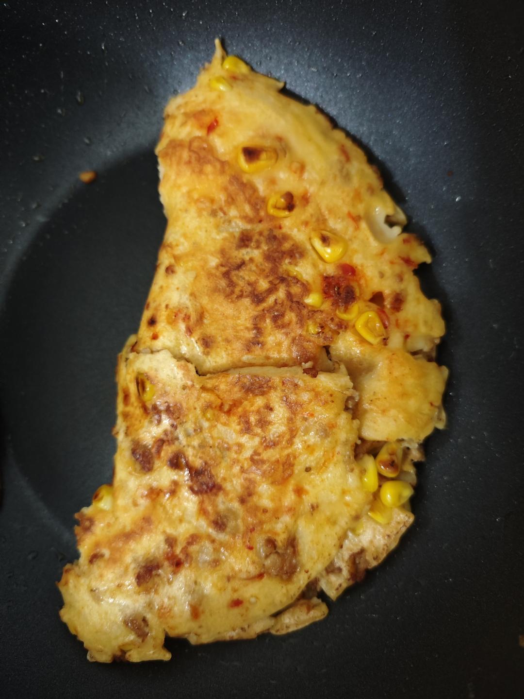 鸡蛋肉汉堡（家庭版）