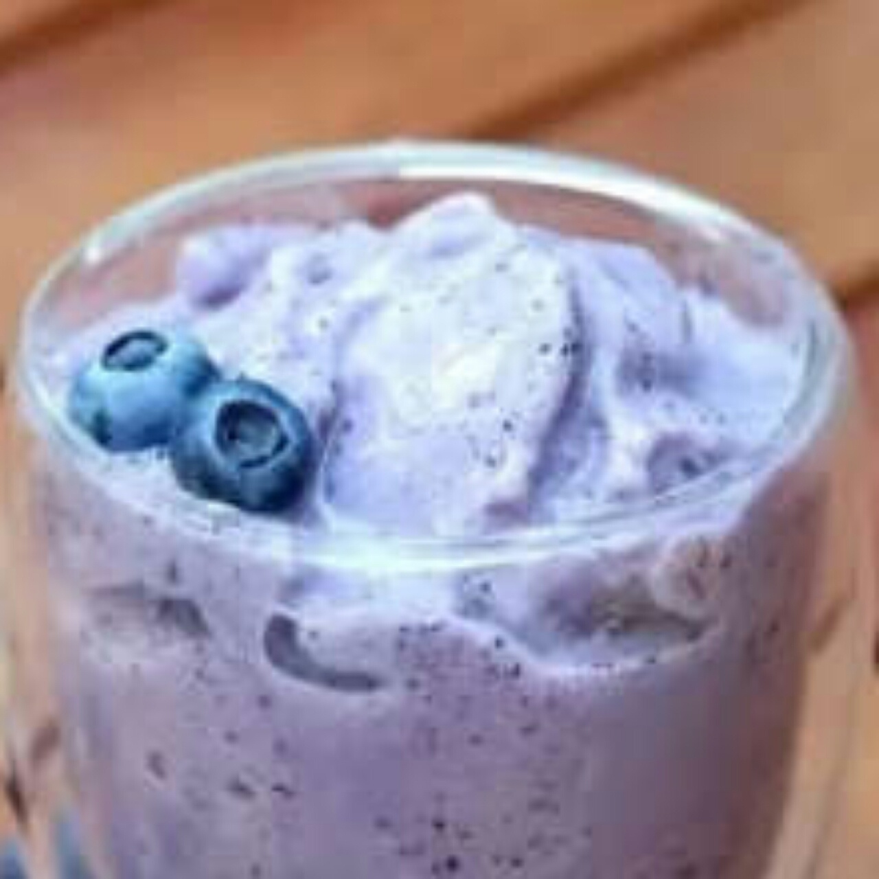 蓝莓冰沙