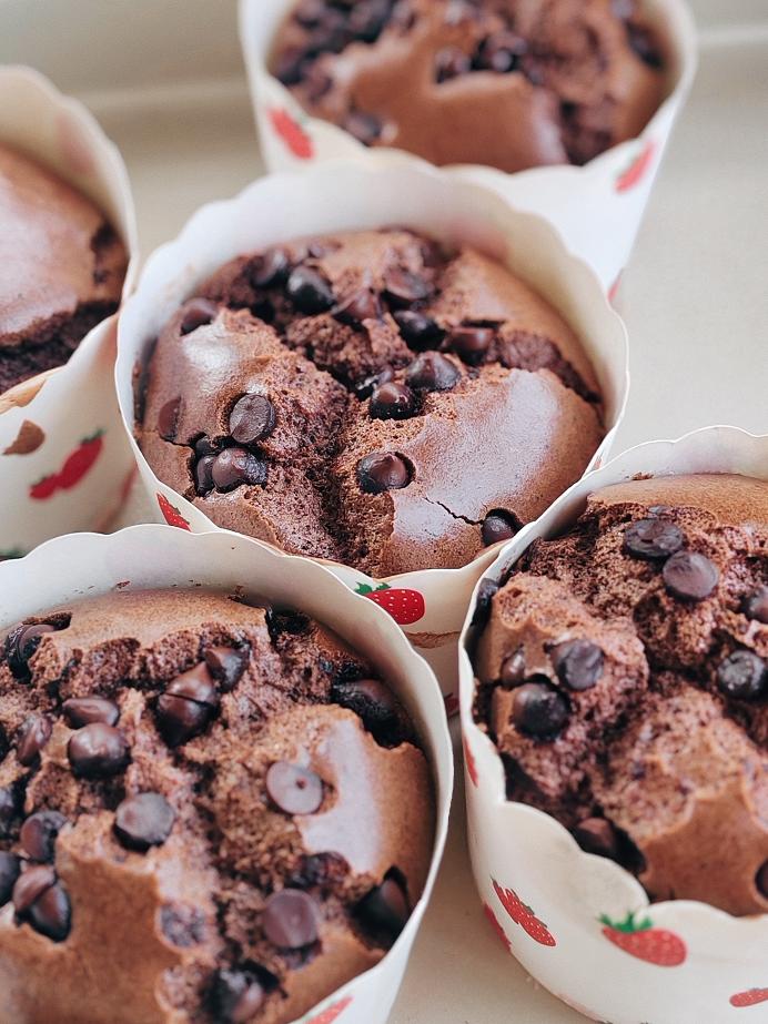 香浓巧克力❗一秒爱上巧克力纸杯蛋糕