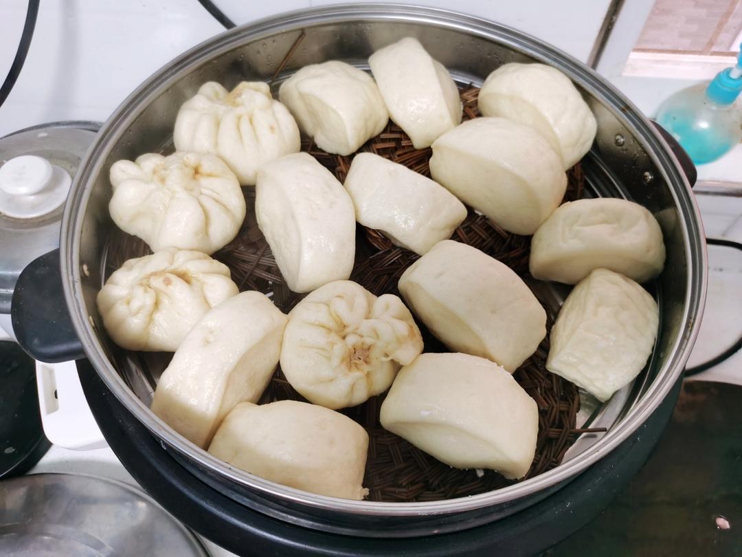 一发奶香小馒头，口感特别好！