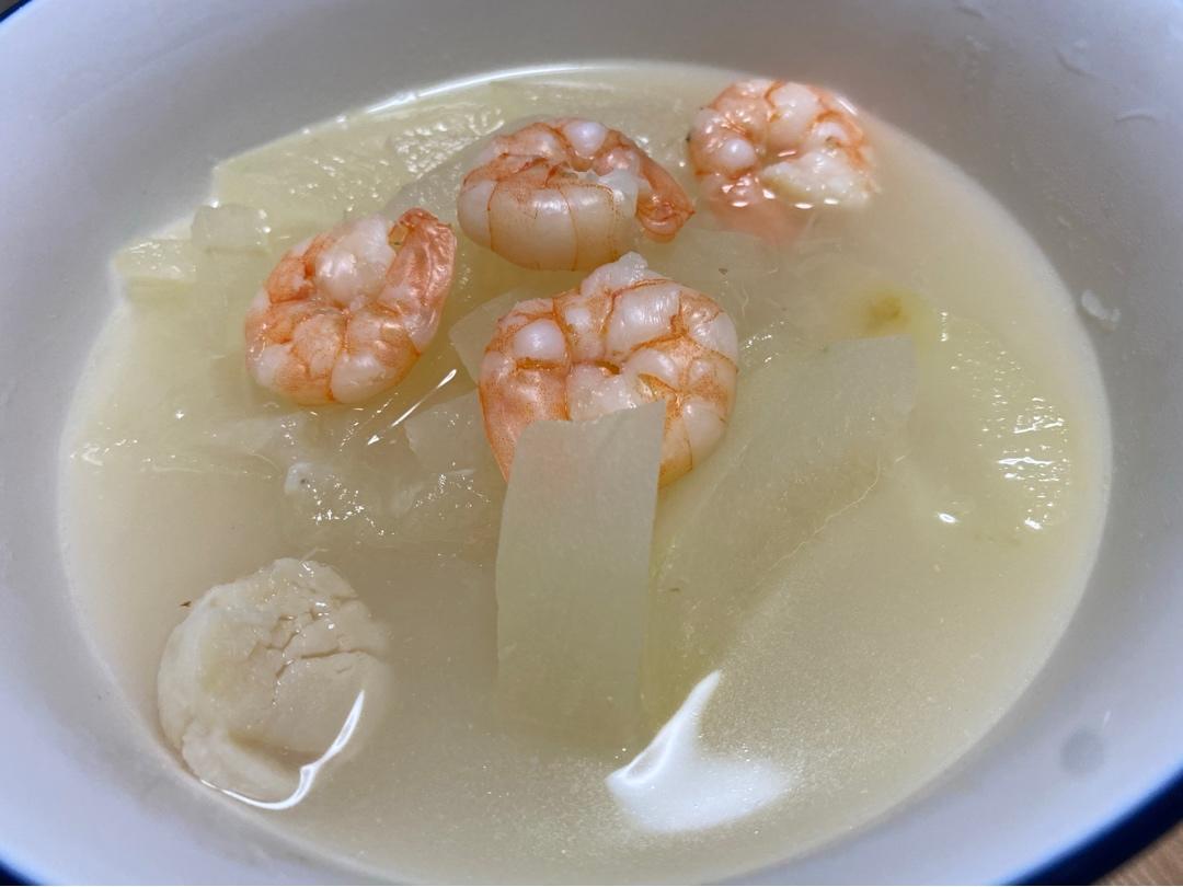 虾仁冬瓜汤