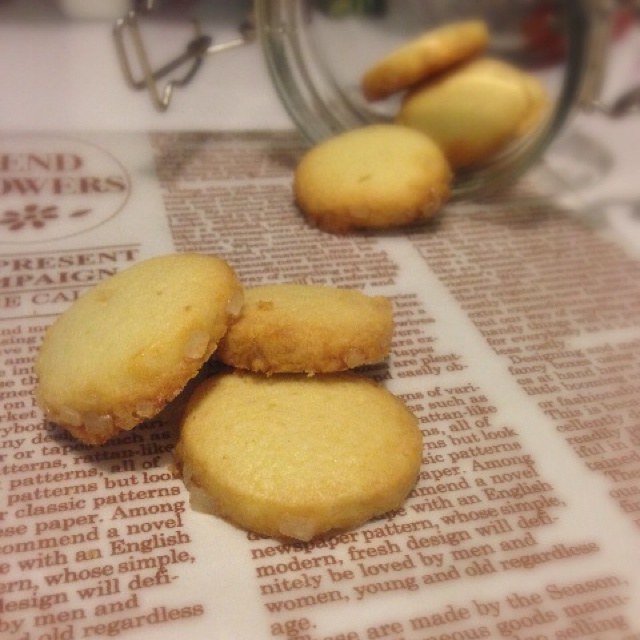 砂糖香草黄油饼干