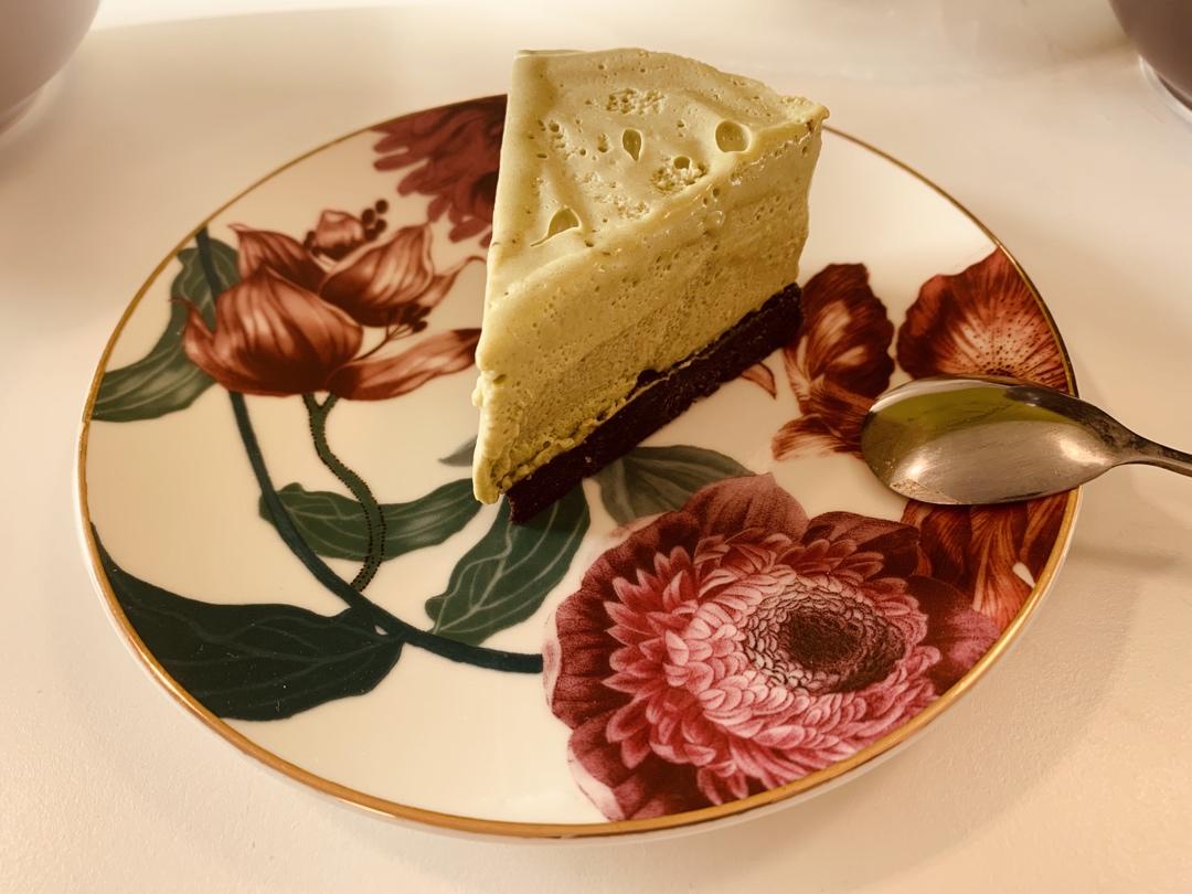 抹茶冻芝士蛋糕