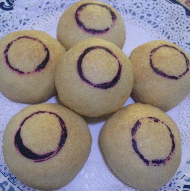 玫瑰云腿月饼