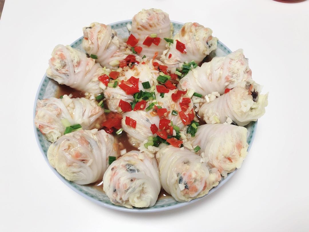 白菜包鸡胸肉（鲜美多汁肉不柴）