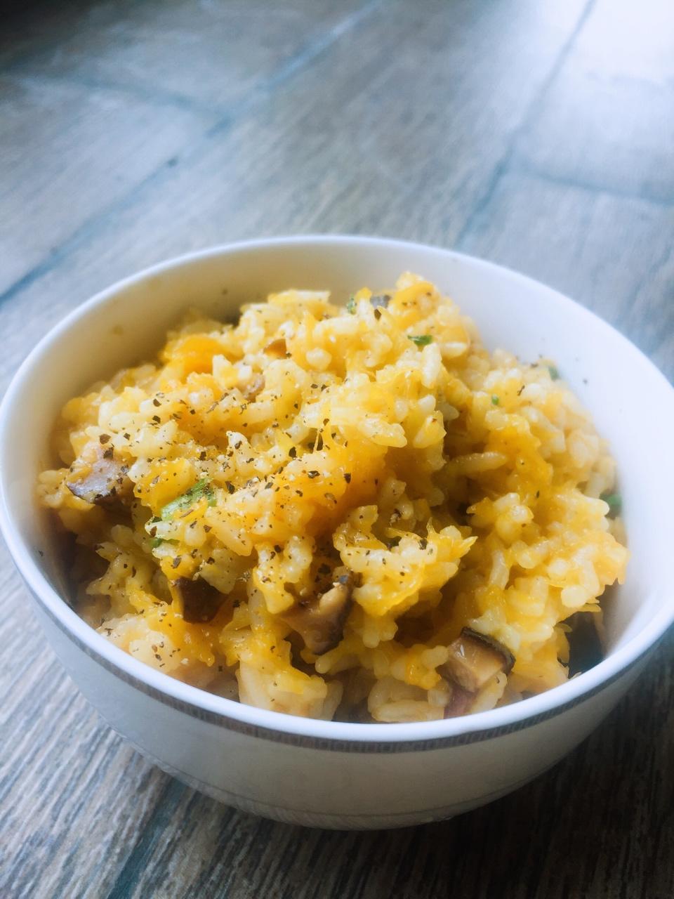 南瓜酱炒饭