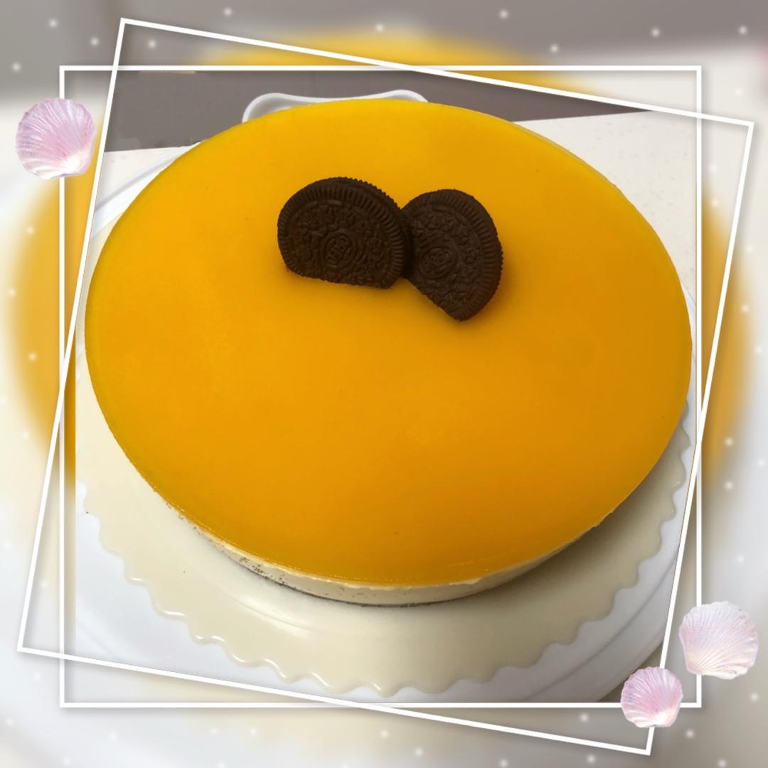芒果慕斯蛋糕8寸