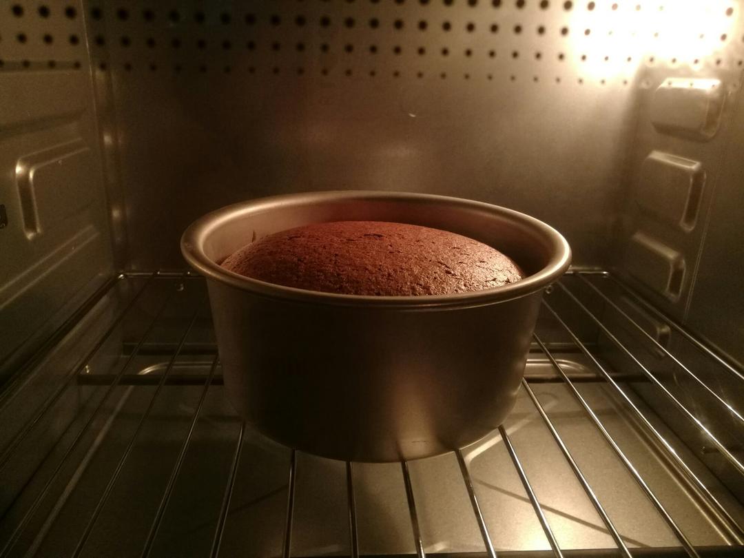 6寸可可戚风（内附8寸5蛋配方）