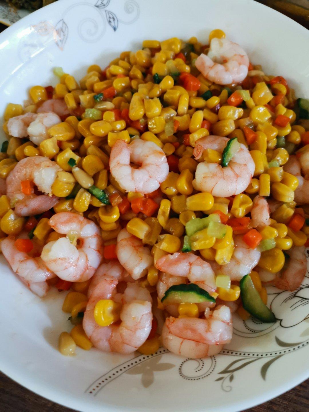 营养素食松仁玉米