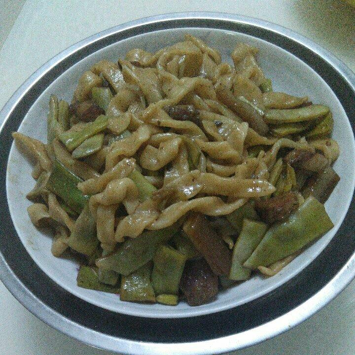 豆角焖面