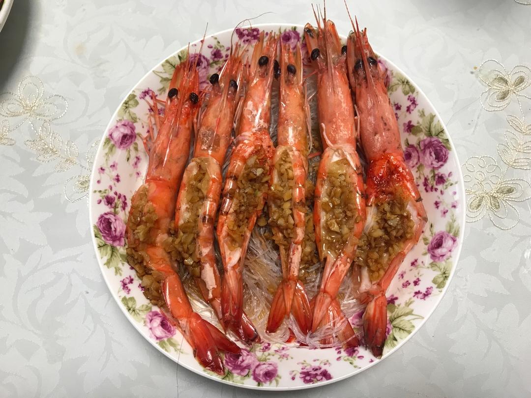 蒜蓉粉丝蒸虾