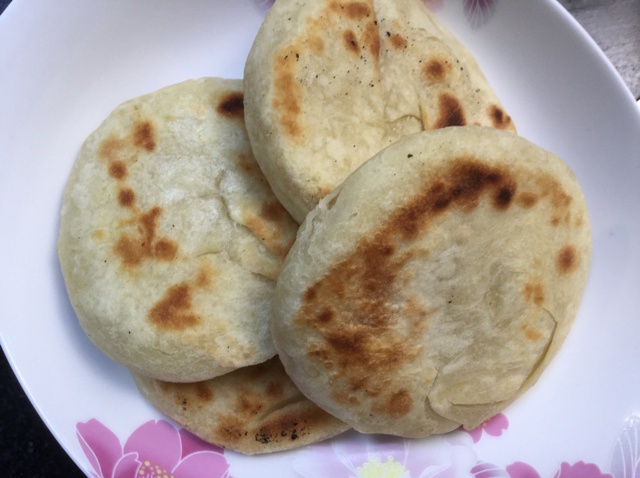 椒盐芝麻烙饼