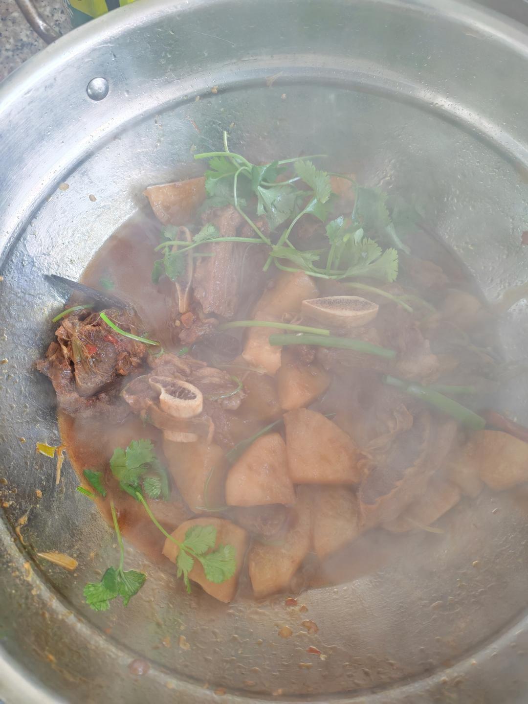 家常红烧牛排骨