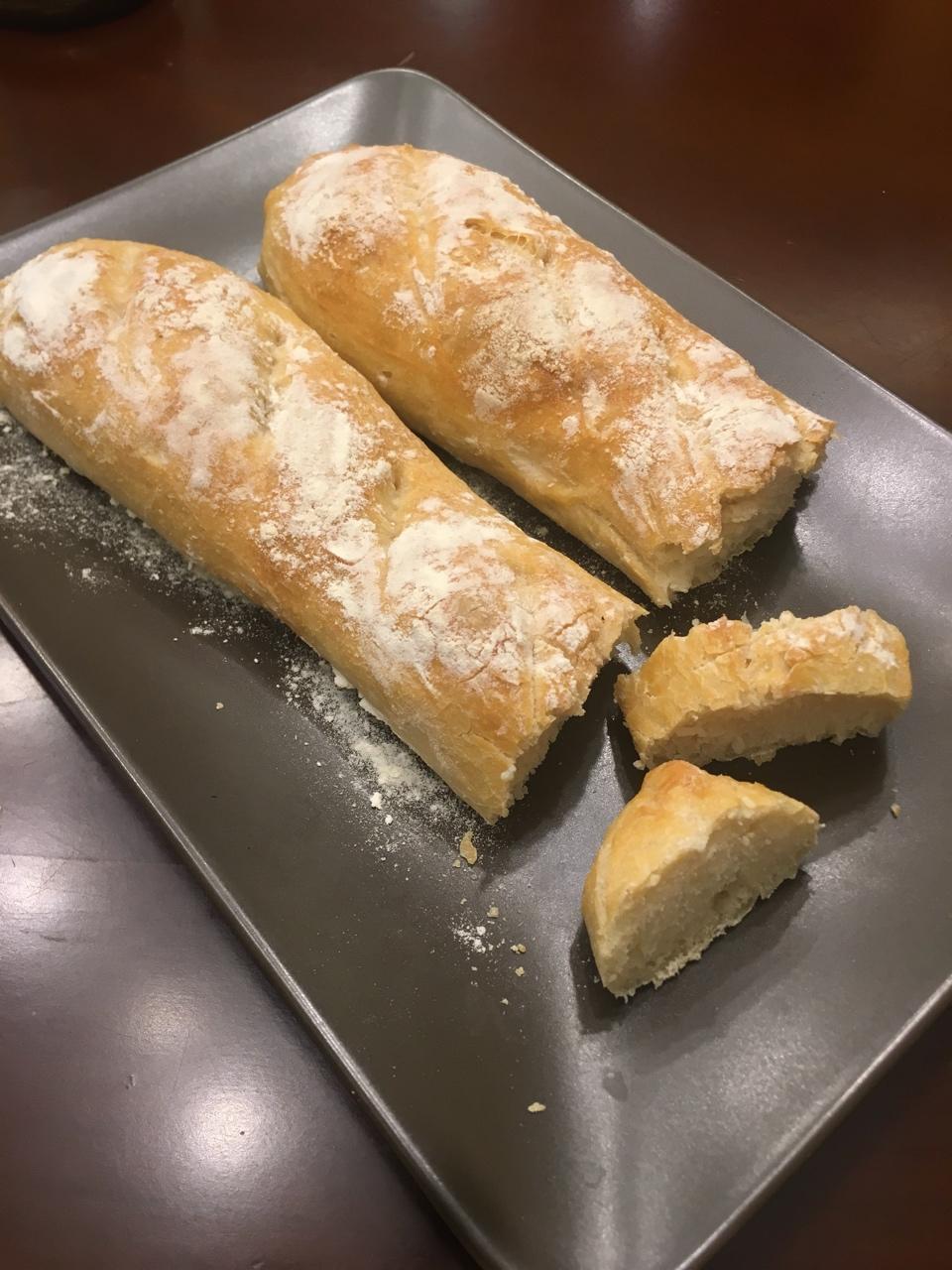 Baguette迷你法棍【免揉法超详细零失败】