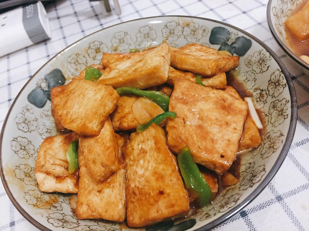 无敌好吃的香煎豆腐