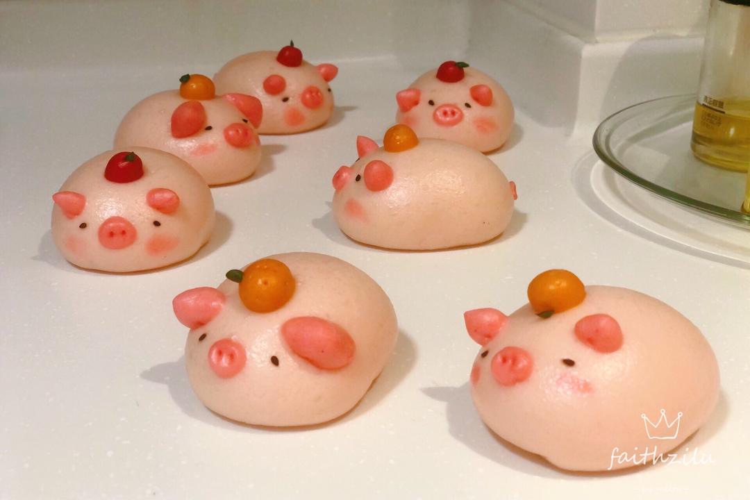 粉红小猪包的做法