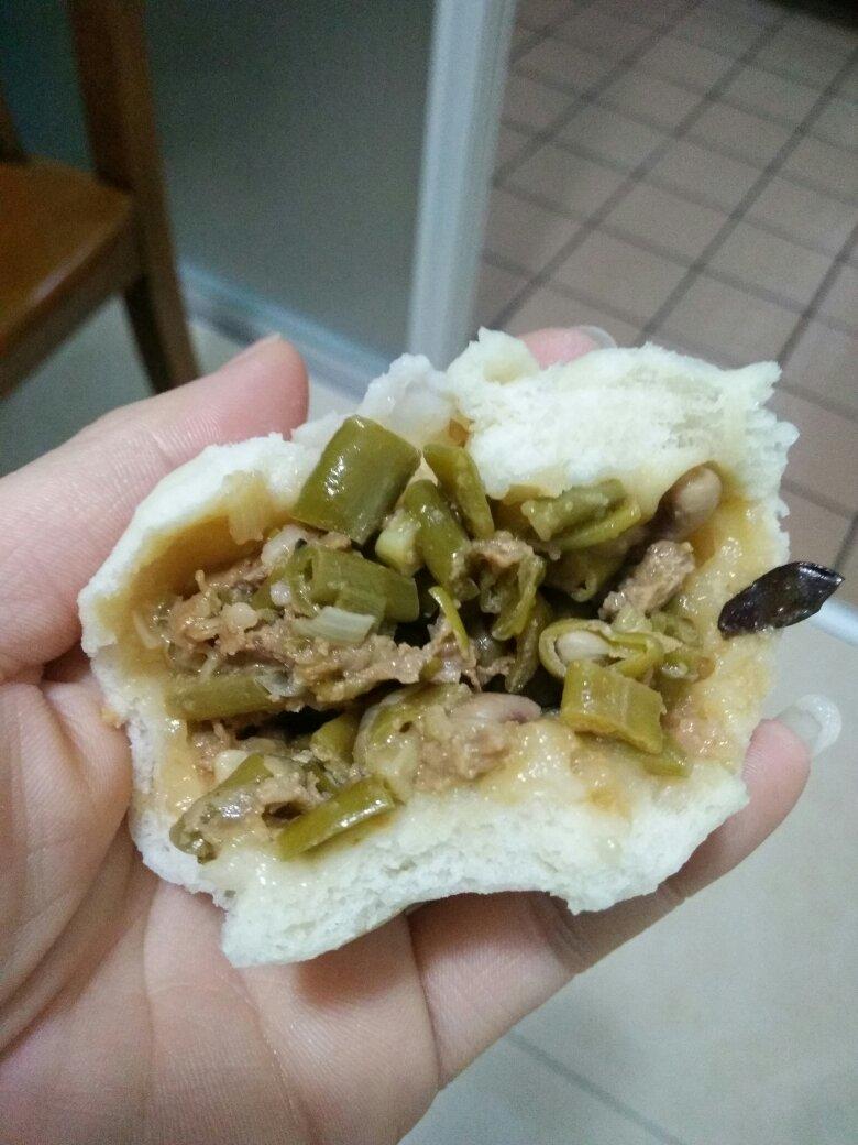 三十天早餐不重样day3 -味道赞过包子店的酸豆角素包子