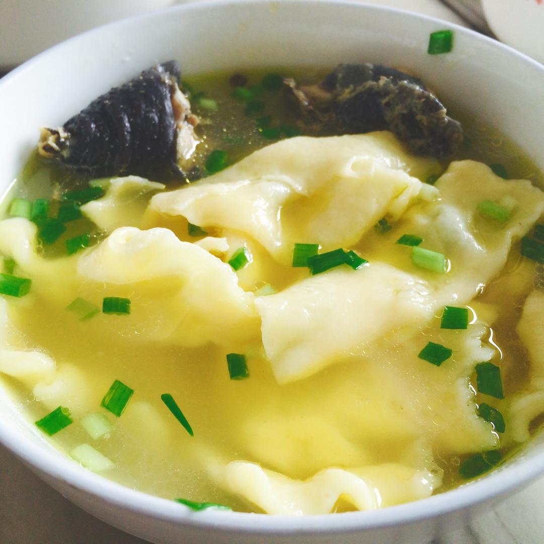 鸡汤铺盖面