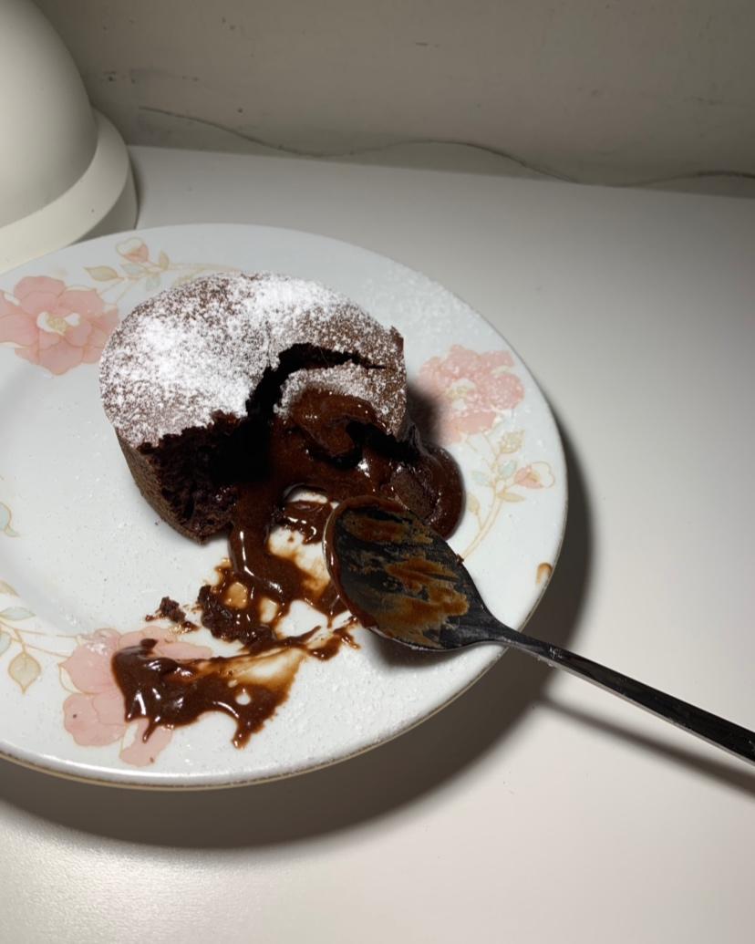 巧克力熔岩蛋糕(全图文超简单)