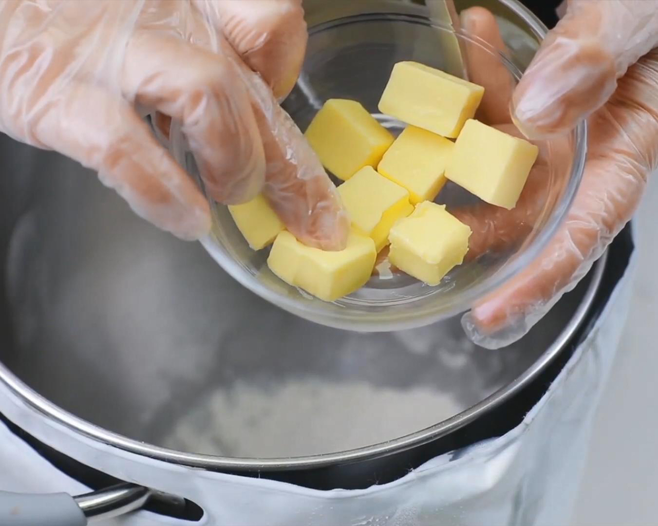 爆浆岩烧乳酪酥（黄油版）的做法 步骤6