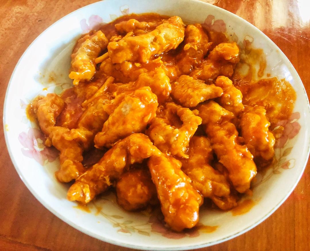 简单做法:糖醋里脊肉
