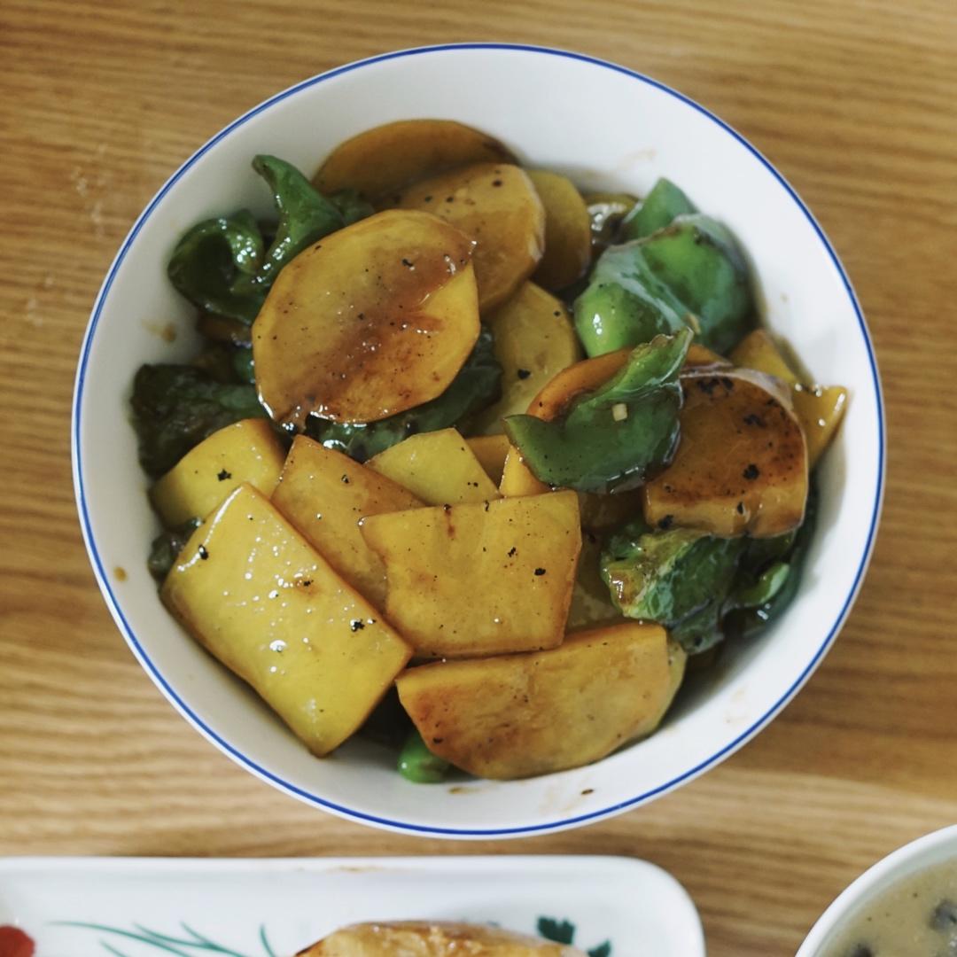 青椒土豆片